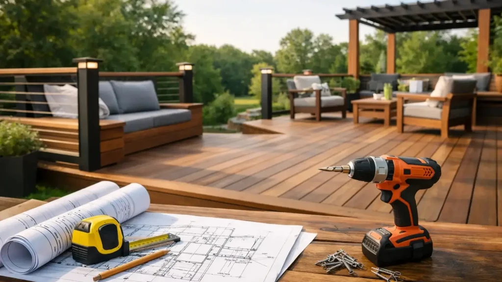 Deck design and construction in Alpharetta, Milton, and North Atlanta