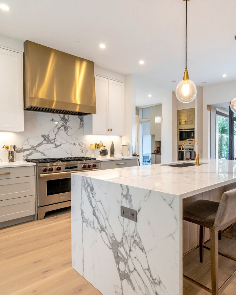 luxury high end kitchen remodel in Buckhead